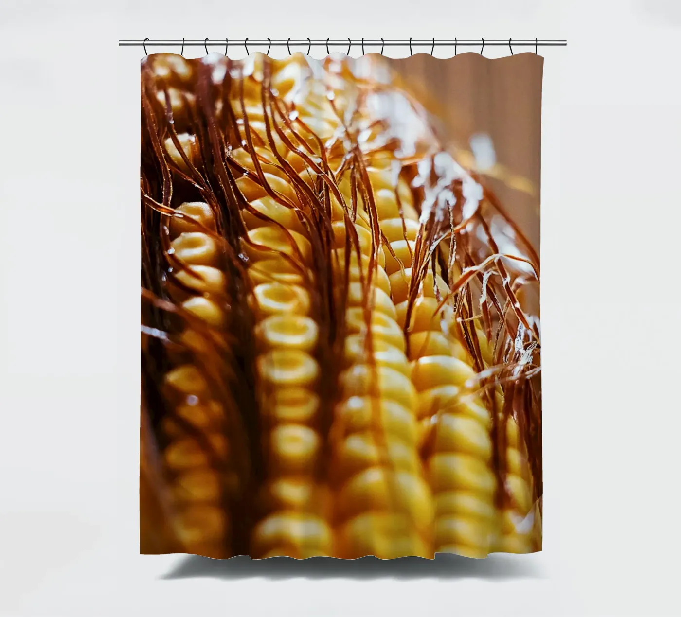 Corn Cob II – Fine Art Print douchegordijn van jay