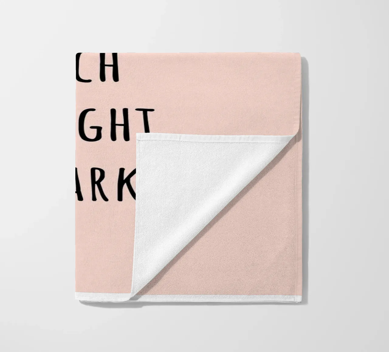even one Match can light the dark. telo mare da FRICKE DESIGN