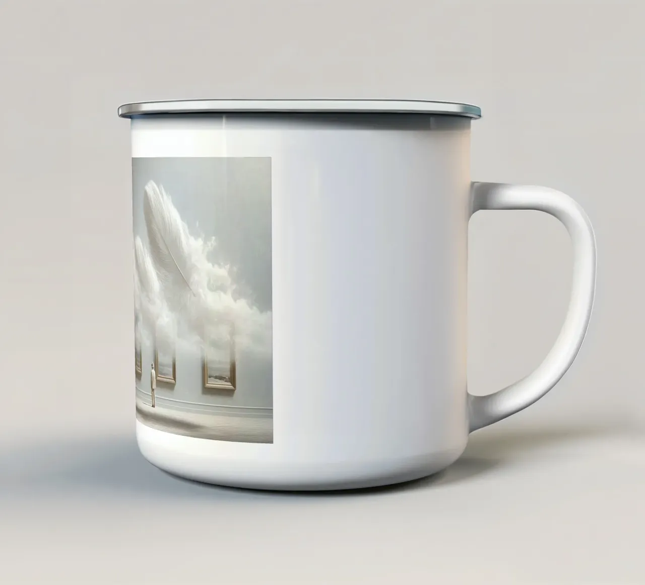 Fly tazza in smalto da christephania