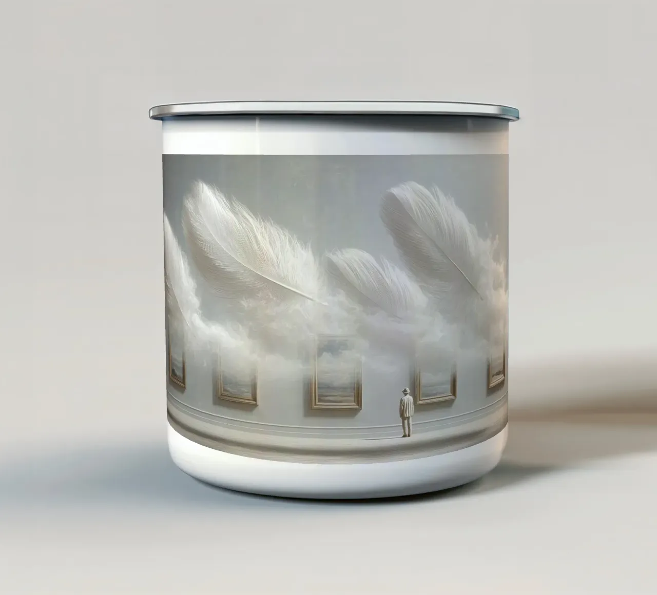 Fly tazza in smalto da christephania