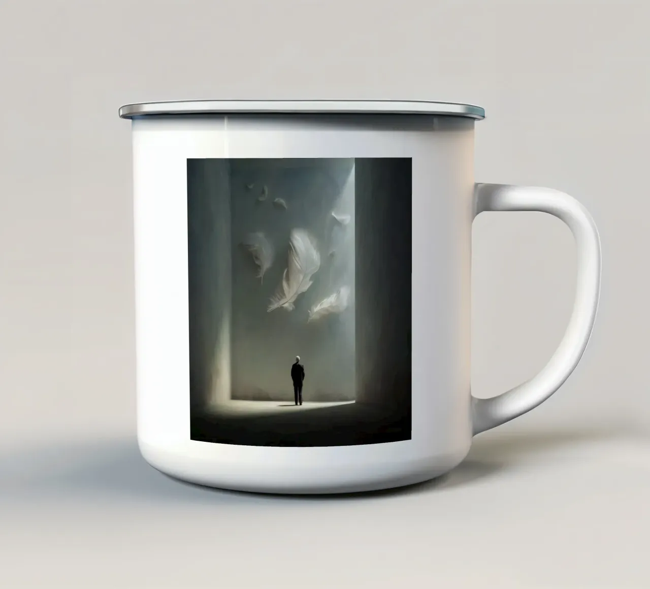 art tazza in smalto da christephania