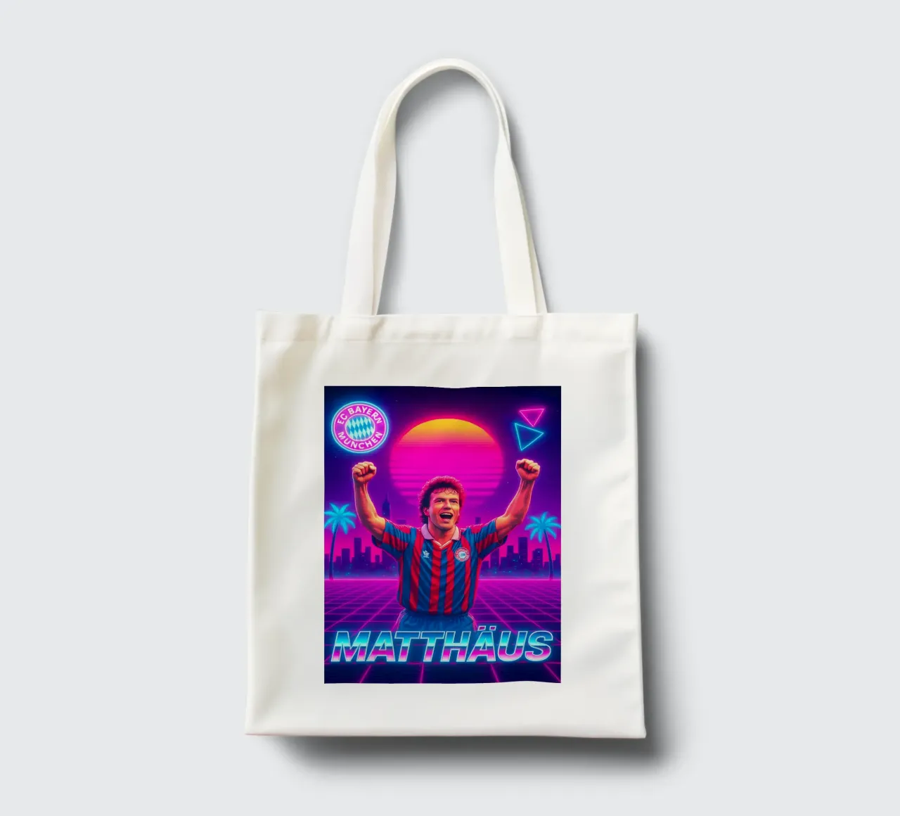 Lothar Matthäus borsa in juta da Cyberpunk Canvas
