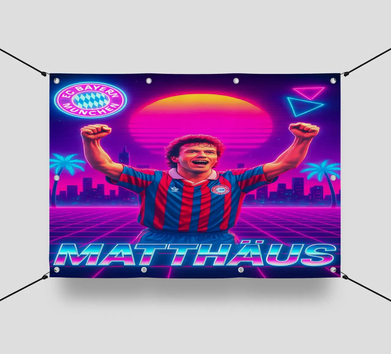 Lothar Matthäus telo in pvc da Cyberpunk Canvas
