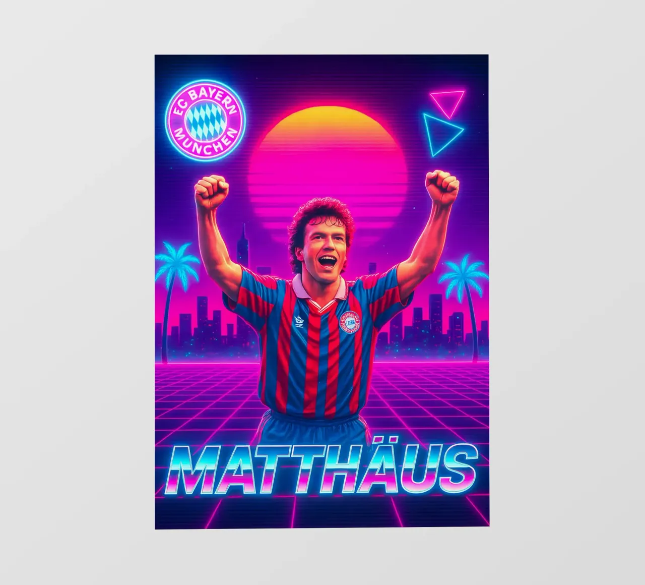 Lothar Matthäus telo in pvc da Cyberpunk Canvas