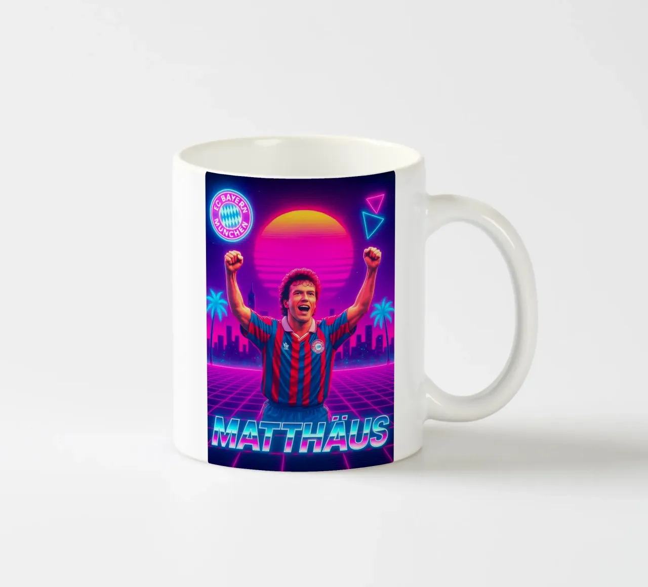 Lothar Matthäus tazza in ceramica da Cyberpunk Canvas