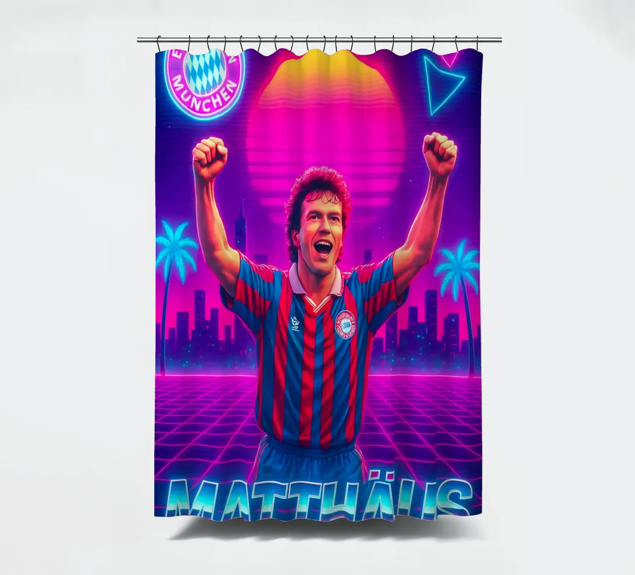 Lothar Matthäus tenda da doccia da Cyberpunk Canvas