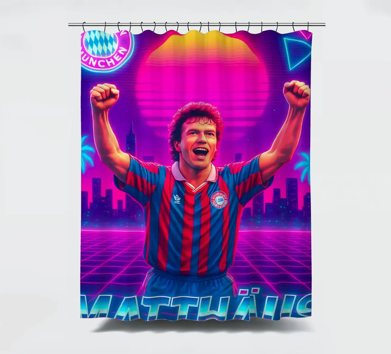 Lothar Matthäus tenda da doccia da Cyberpunk Canvas