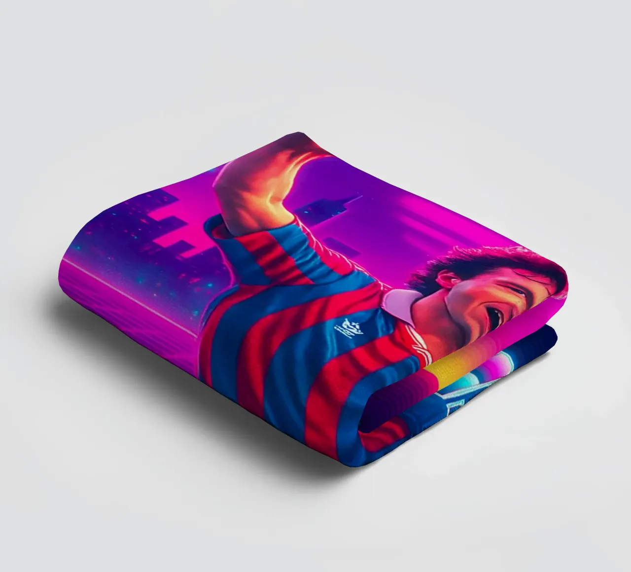 Lothar Matthäus asciugamano da bagno da Cyberpunk Canvas