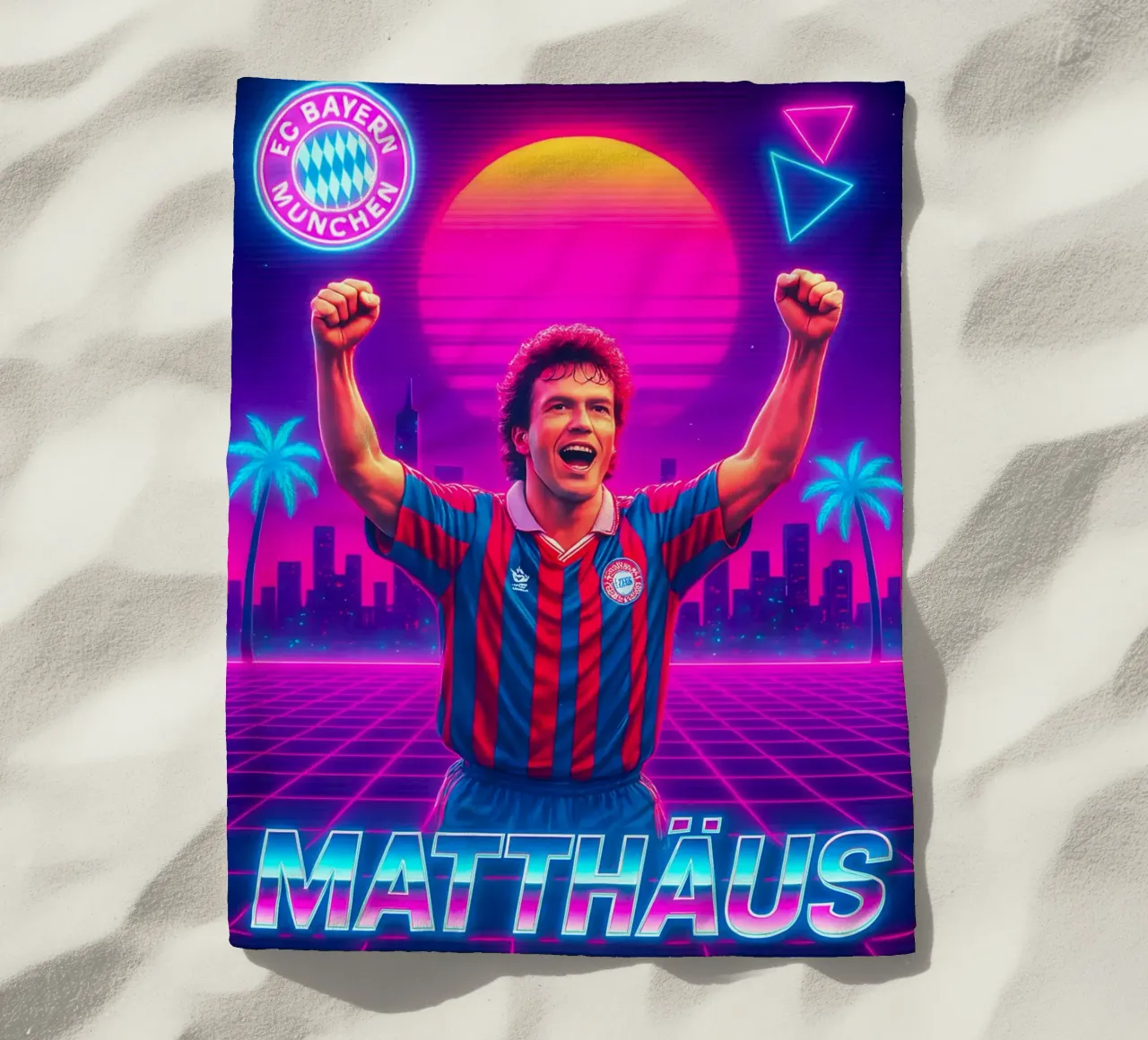 Lothar Matthäus telo mare da Cyberpunk Canvas