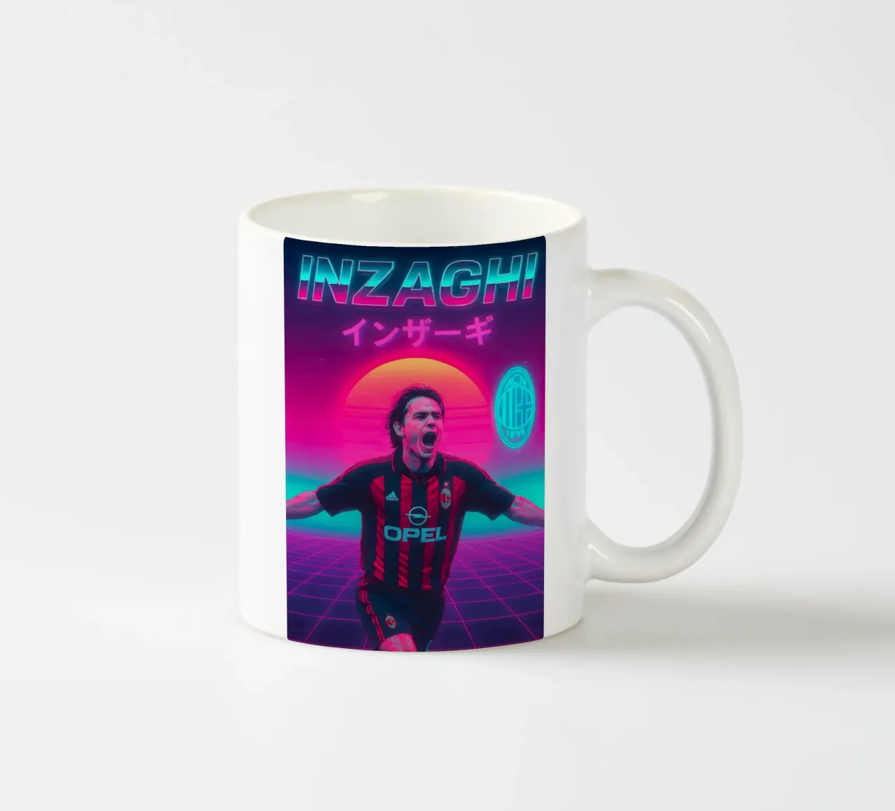 Filippo Inzaghi tazza in ceramica da Cyberpunk Canvas