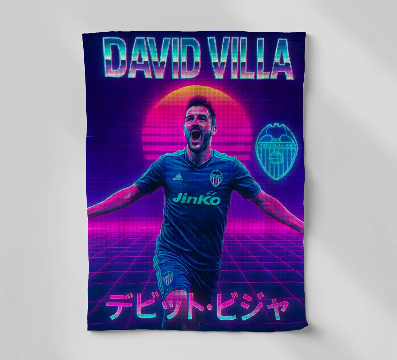 David Villa canovaccio da cucina da Cyberpunk Canvas