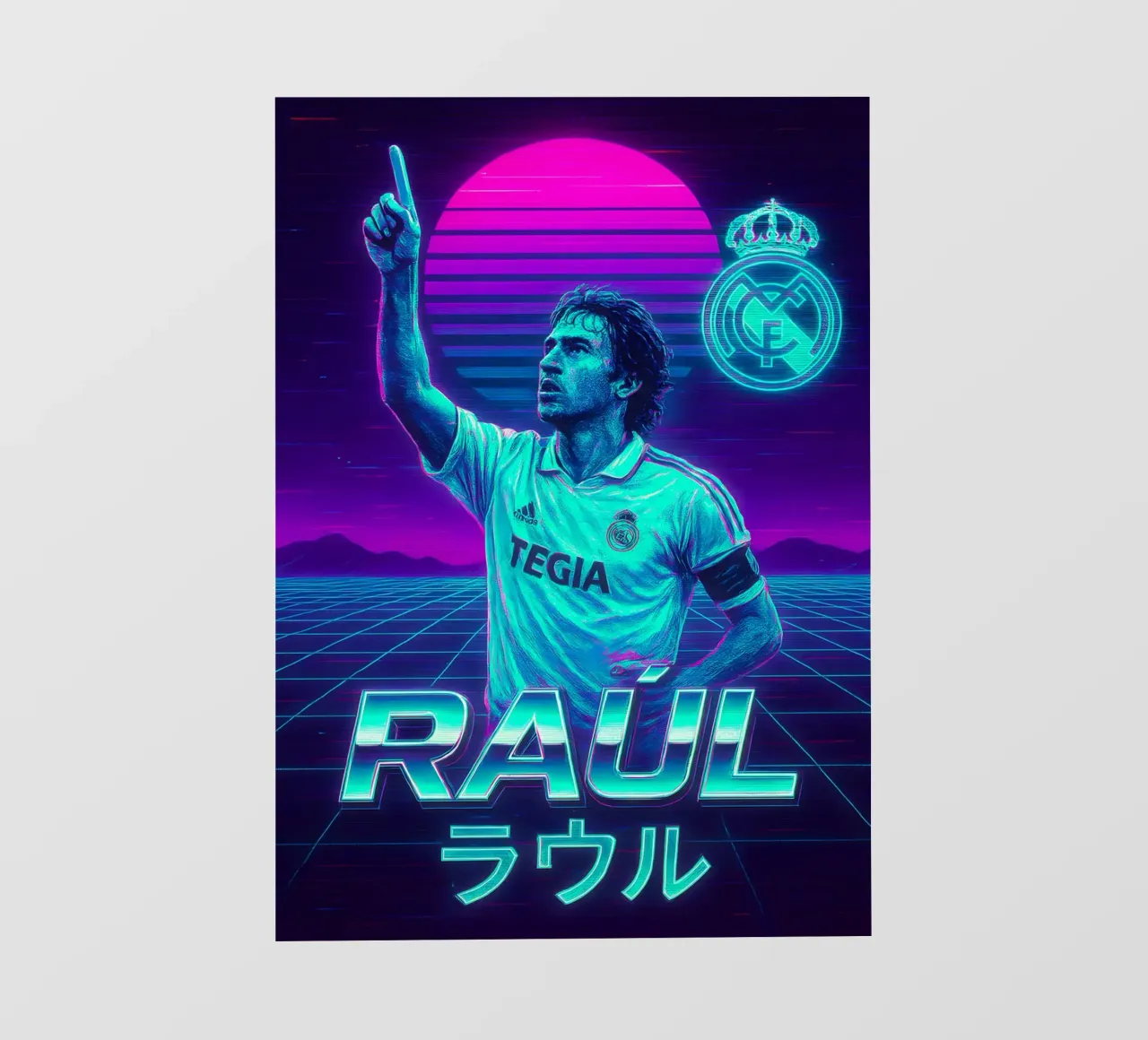 Raul Gonzalez pellicola backlit da Cyberpunk Canvas