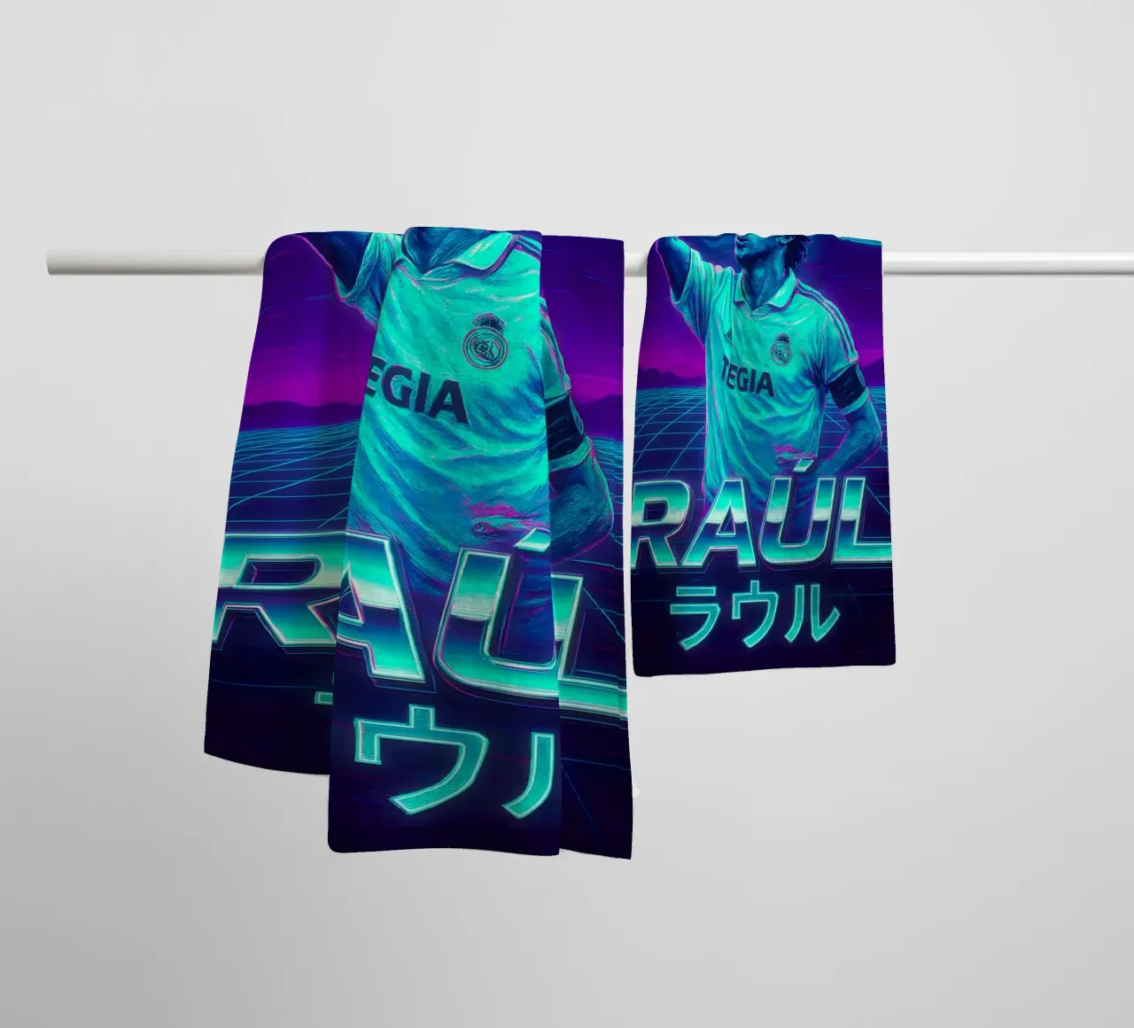 Raul Gonzalez asciugamano da bagno da Cyberpunk Canvas