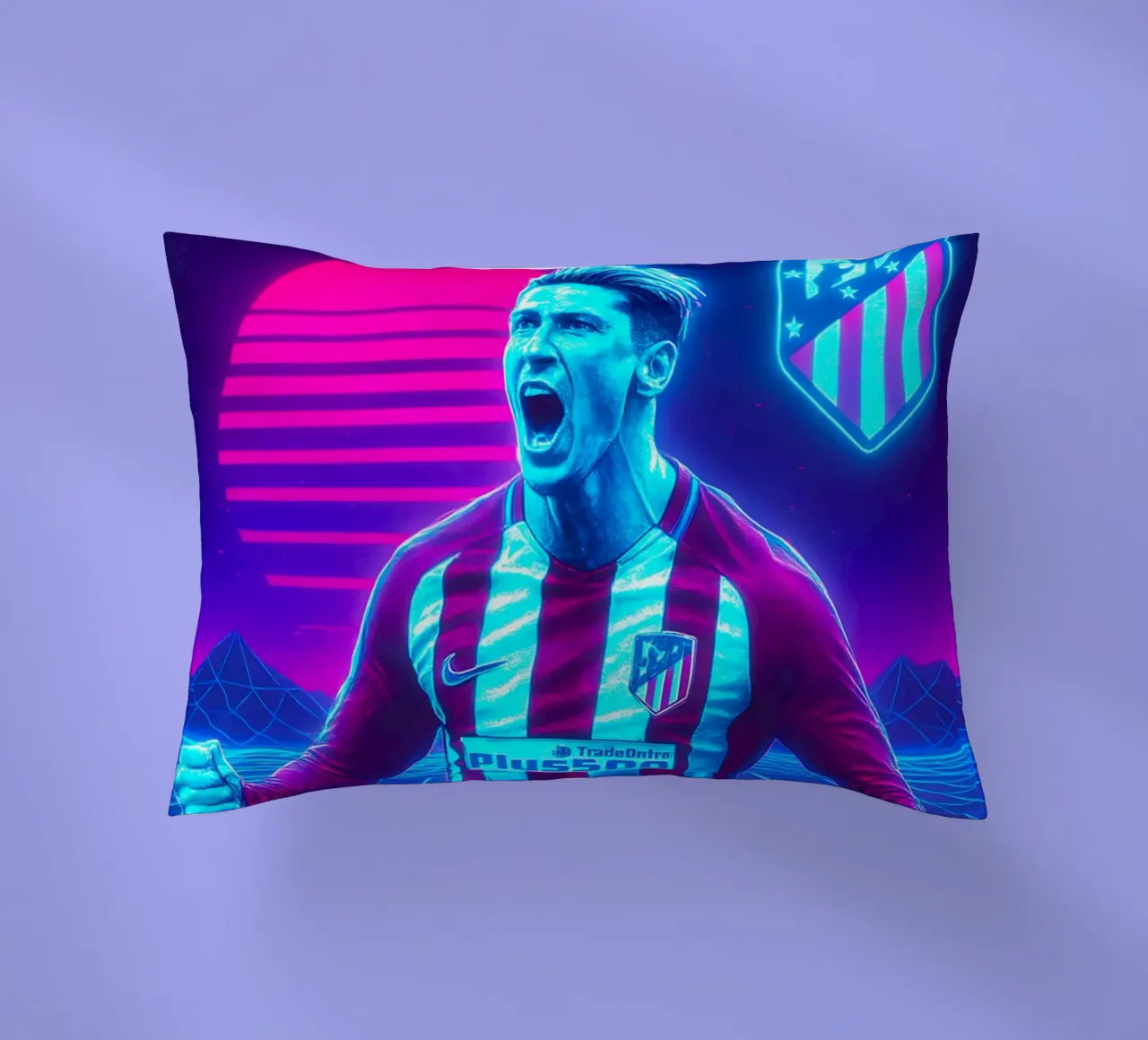 Fernando Torres cuscino da Cyberpunk Canvas