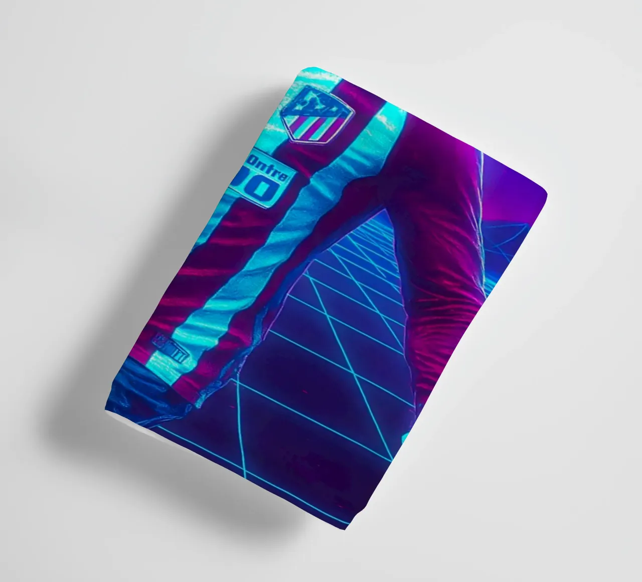 Fernando Torres asciugamano da bagno da Cyberpunk Canvas