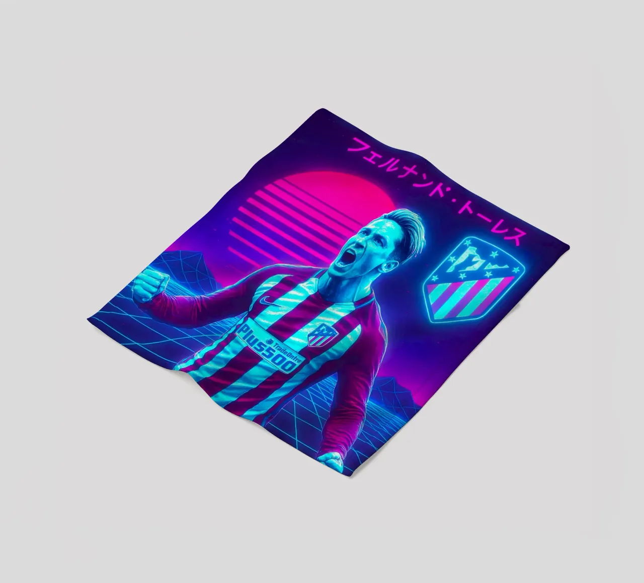 Fernando Torres coperta in pile da Cyberpunk Canvas