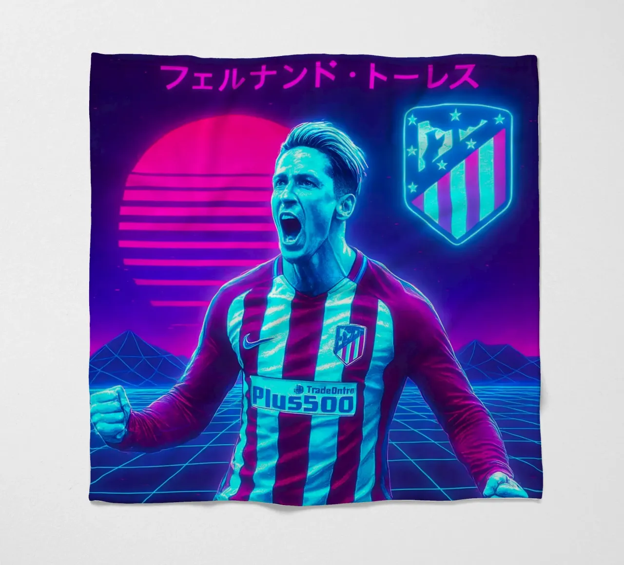 Fernando Torres coperta in pile da Cyberpunk Canvas
