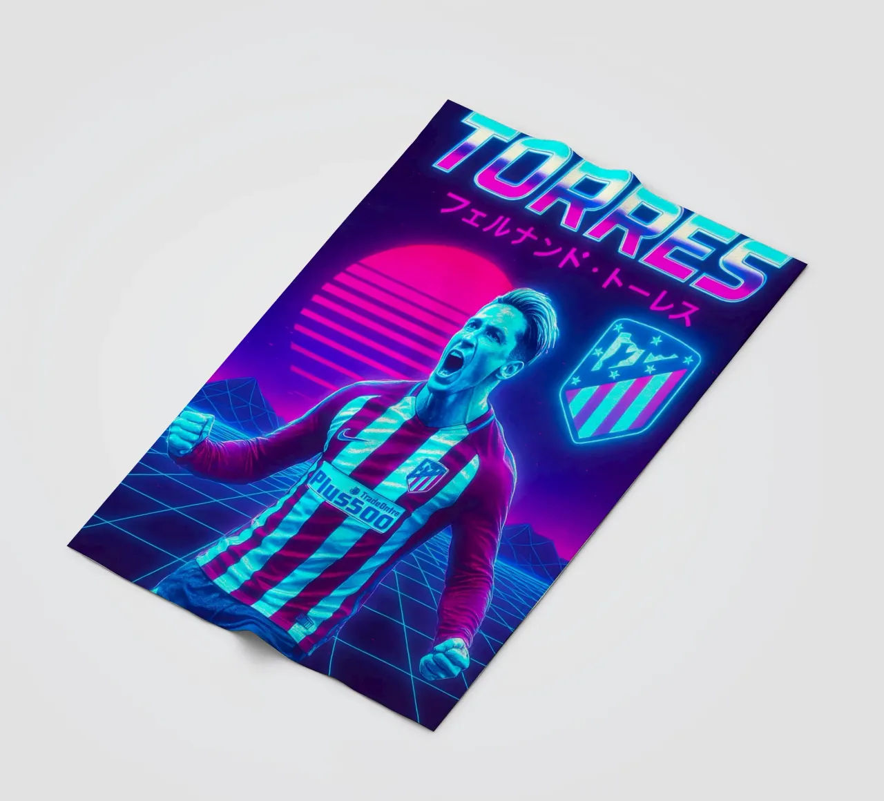 Fernando Torres coperta in pile da Cyberpunk Canvas