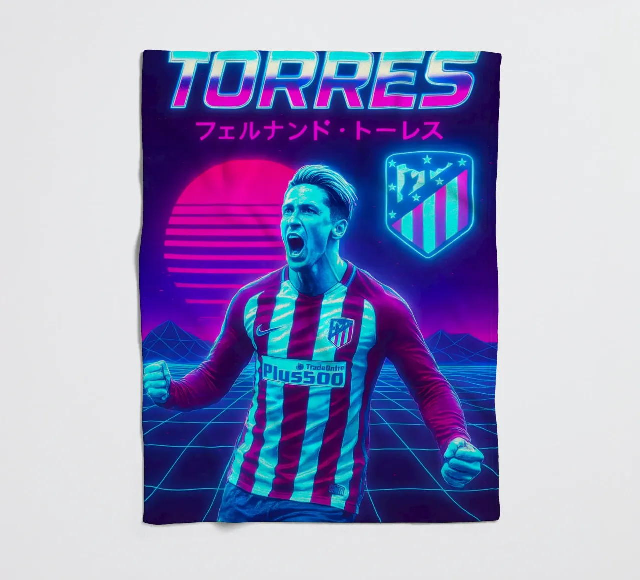 Fernando Torres coperta in pile da Cyberpunk Canvas