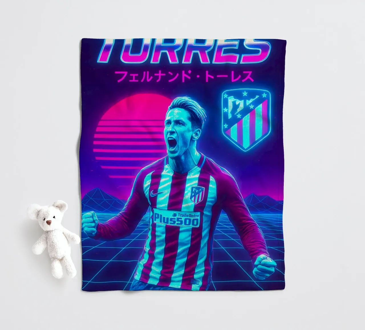 Fernando Torres coperta in pile da Cyberpunk Canvas