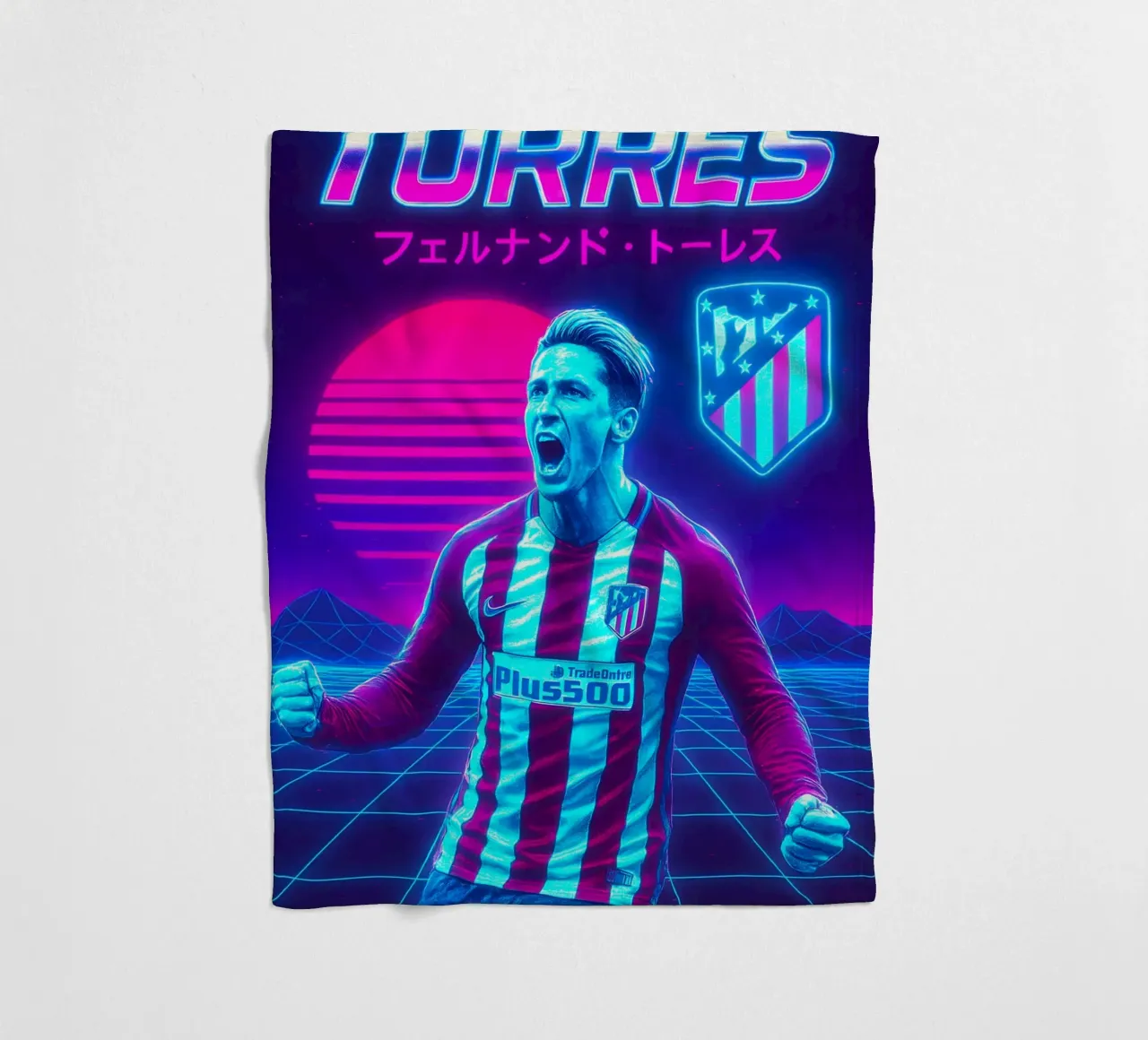Fernando Torres coperta in pile da Cyberpunk Canvas
