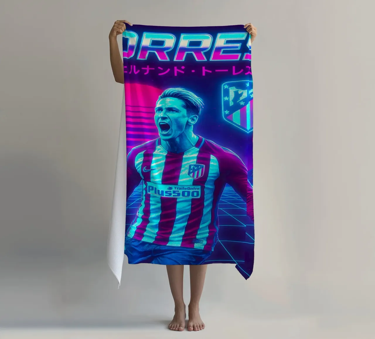 Fernando Torres telo mare da Cyberpunk Canvas