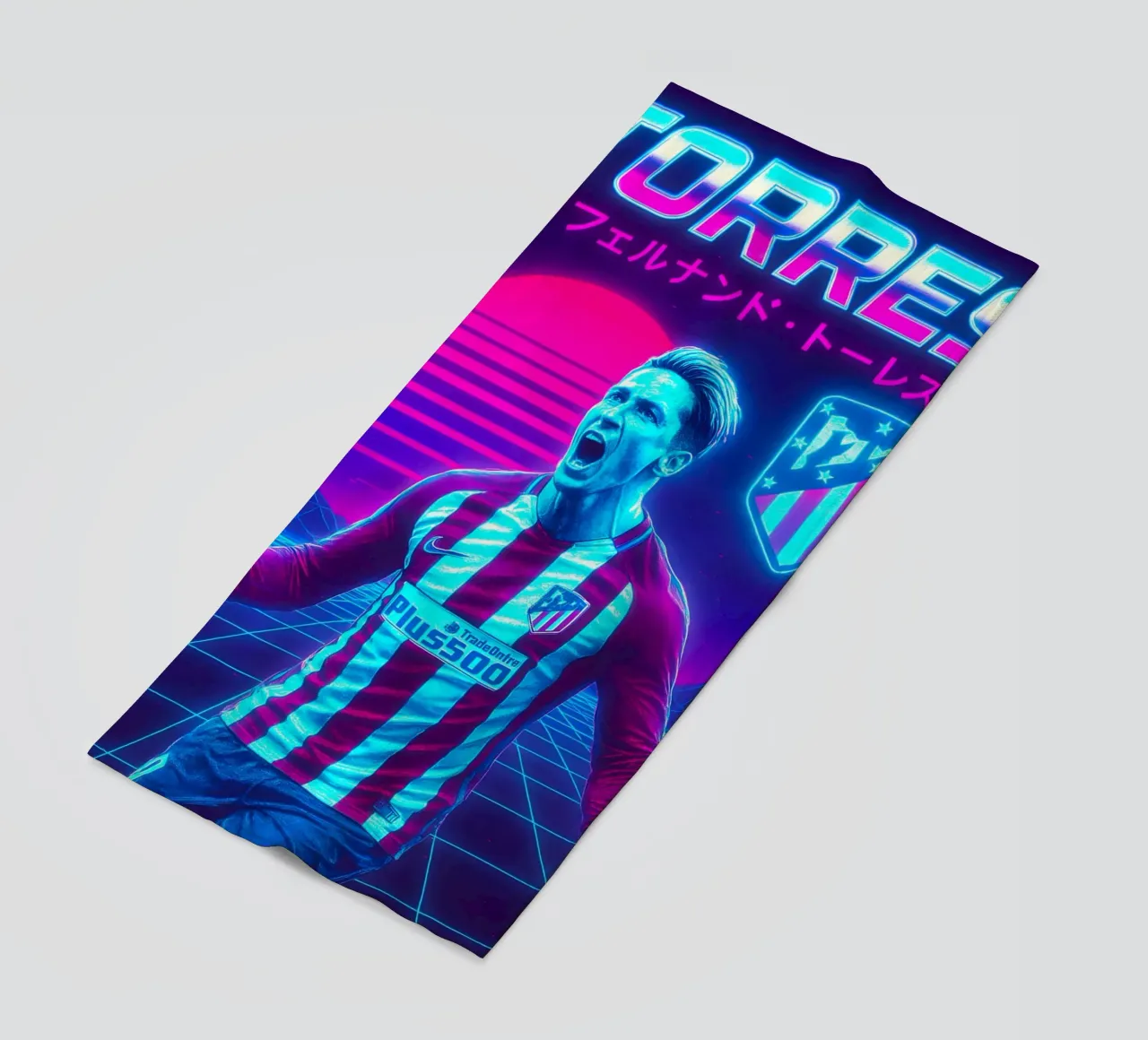 Fernando Torres telo mare da Cyberpunk Canvas