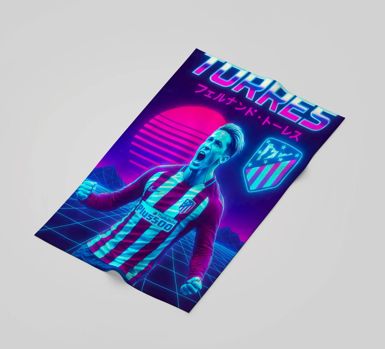 Fernando Torres telo mare da Cyberpunk Canvas