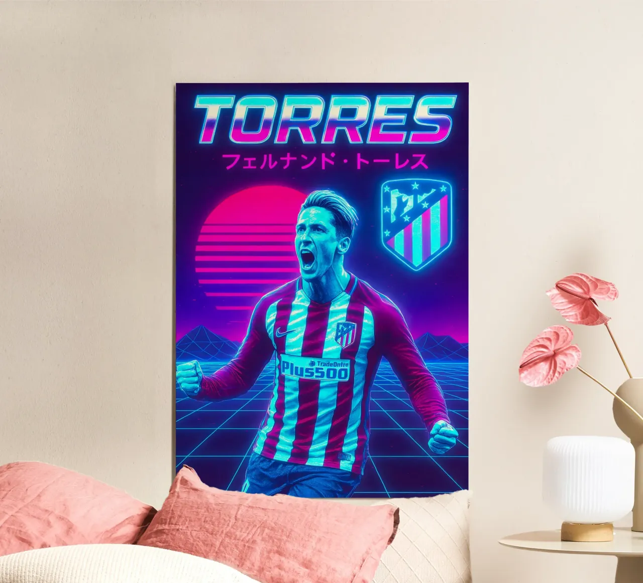 Fernando Torres poster da Cyberpunk Canvas