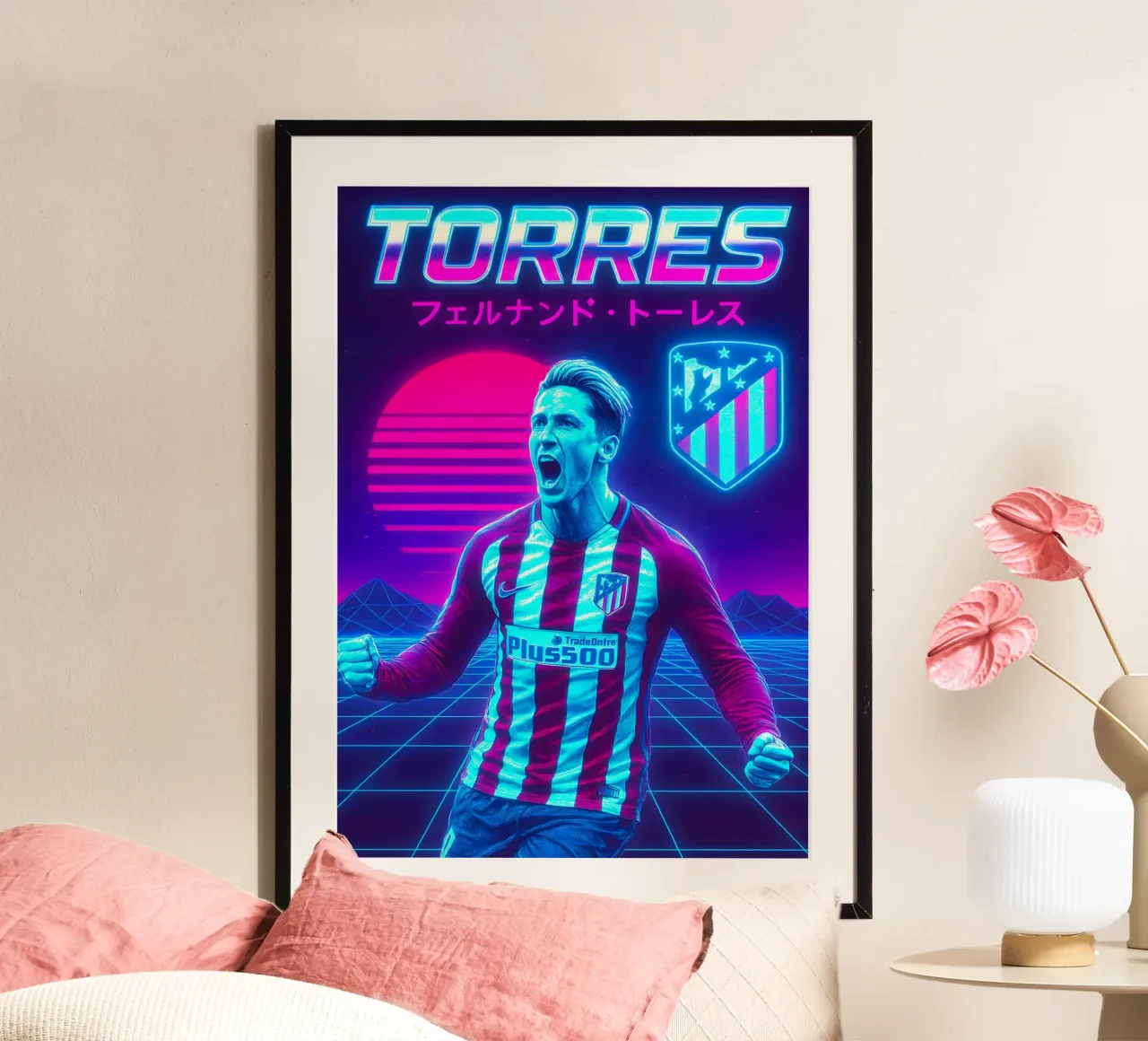 Fernando Torres poster da Cyberpunk Canvas