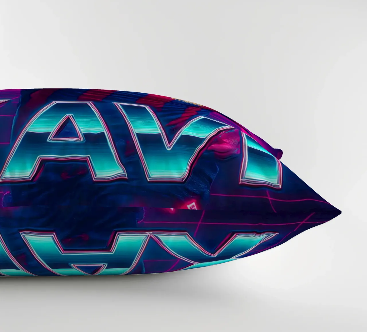 Xavi Hernandez cuscino da Cyberpunk Canvas