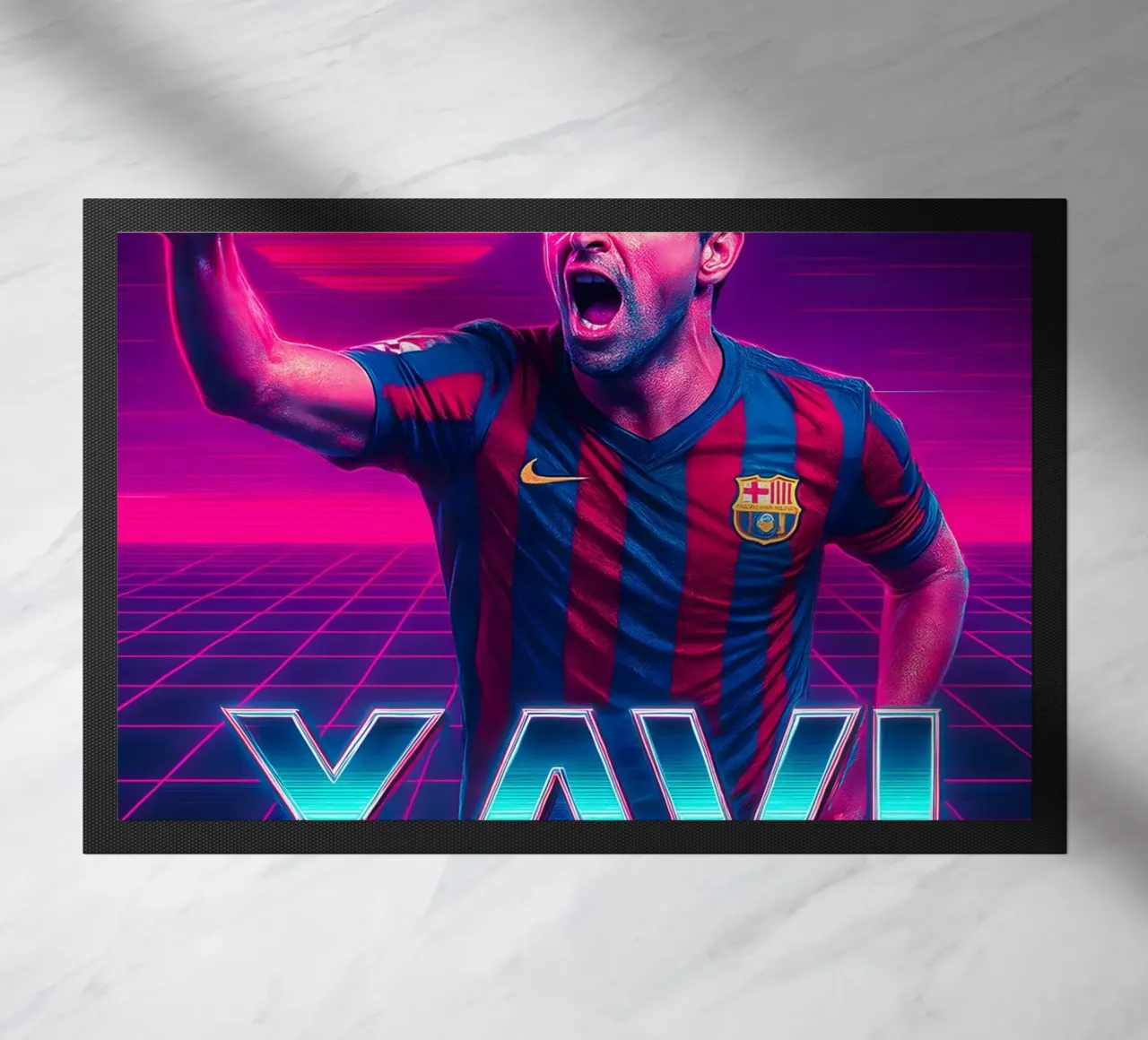 Xavi Hernandez zerbino da Cyberpunk Canvas