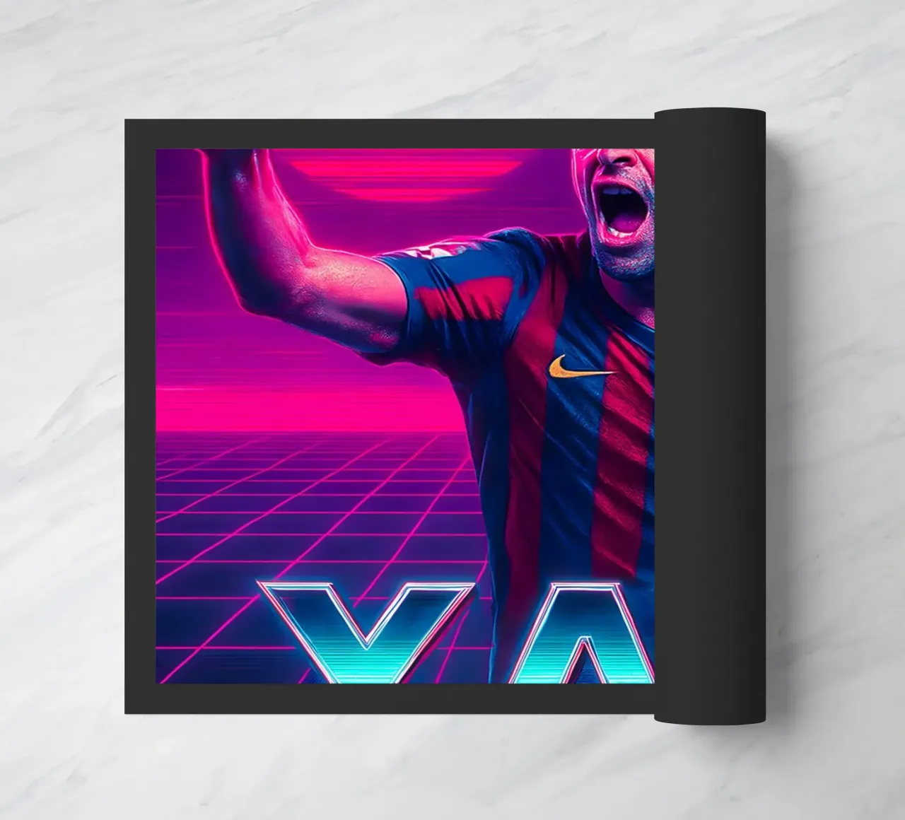 Xavi Hernandez zerbino da Cyberpunk Canvas