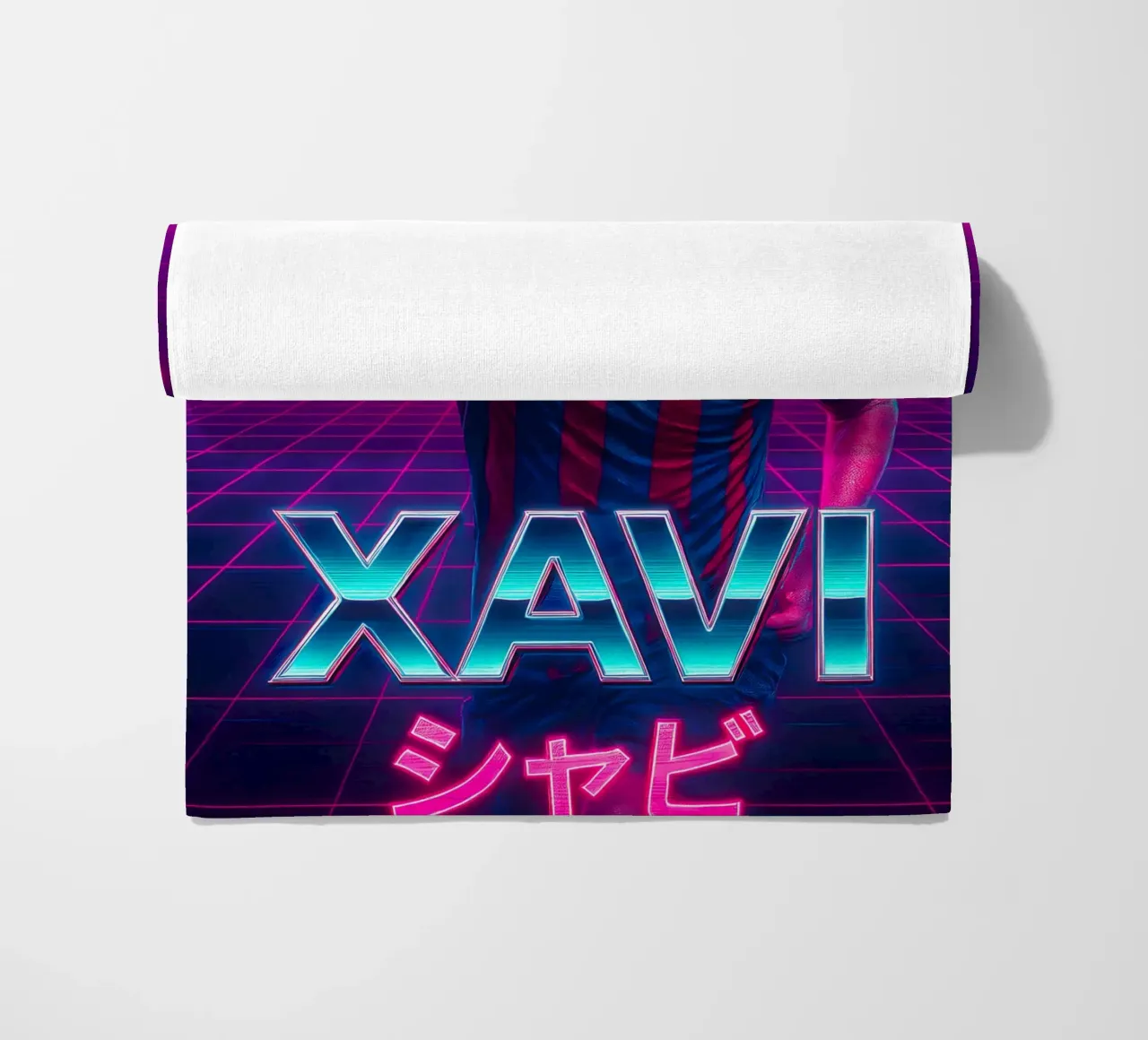 Xavi Hernandez telo mare da Cyberpunk Canvas