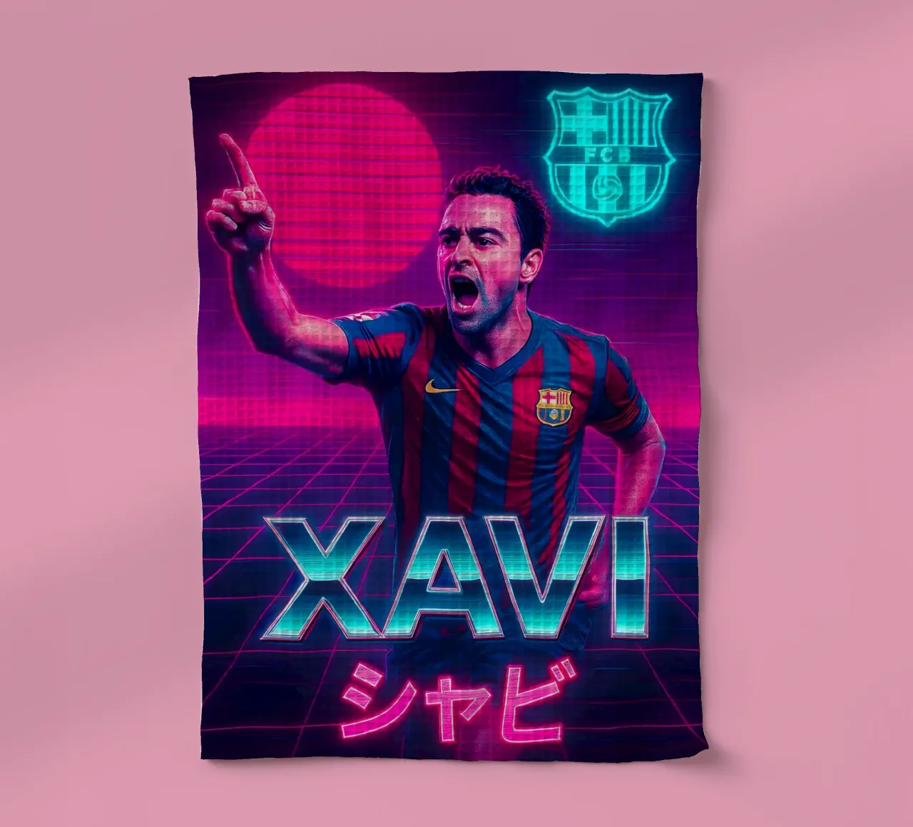 Xavi Hernandez canovaccio da cucina da Cyberpunk Canvas