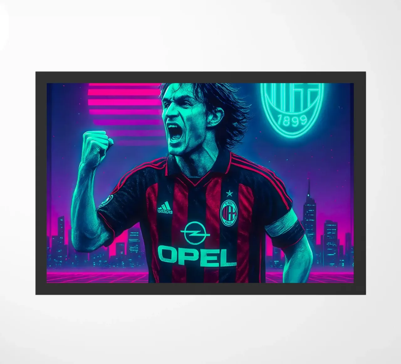 Paolo Maldini zerbino da Cyberpunk Canvas