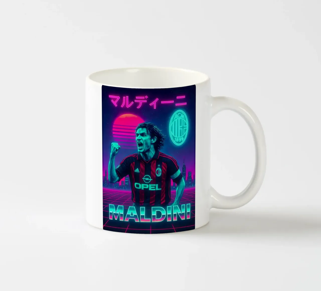 Paolo Maldini tazza in ceramica da Cyberpunk Canvas