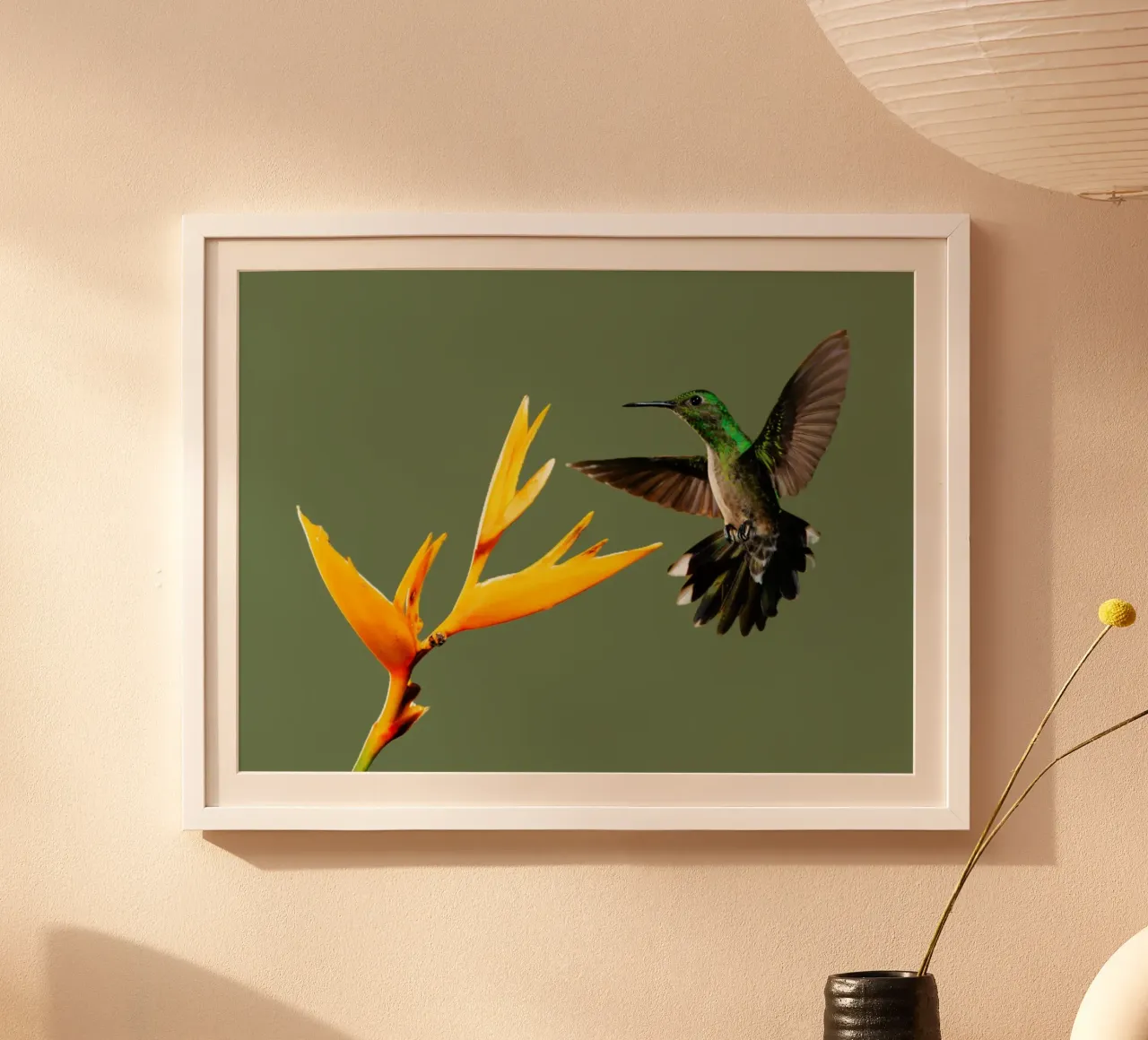 Danza dei colibrì poster da Nature's Palette