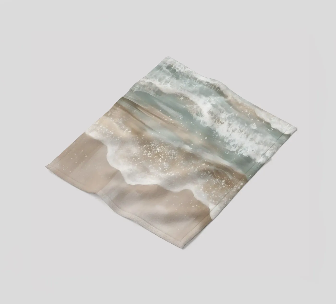 abstract wave magic fleece blanket by Carinaprint