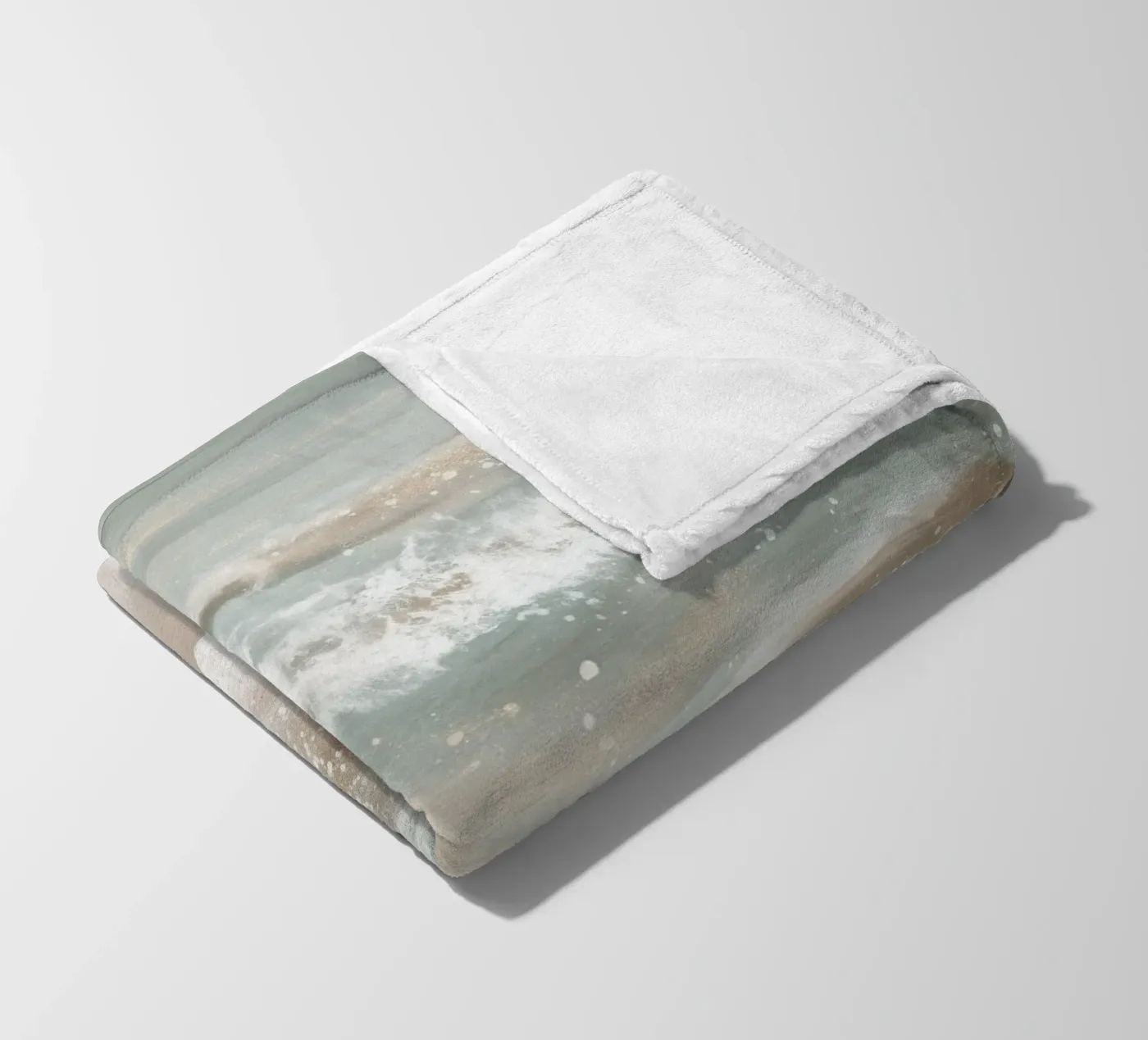 abstract wave magic fleece blanket by Carinaprint