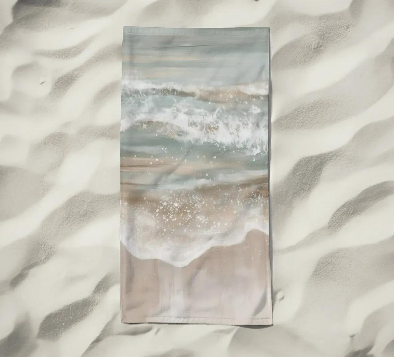 abstract wave magic telo mare da Carinaprint