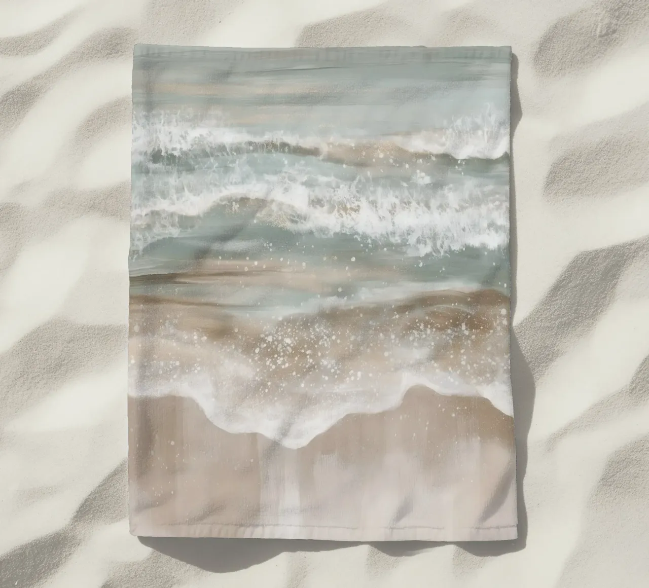 abstract wave magic telo mare da Carinaprint