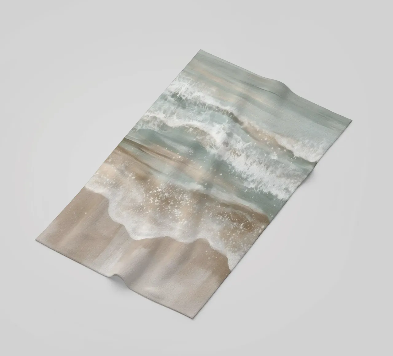 abstract wave magic telo mare da Carinaprint