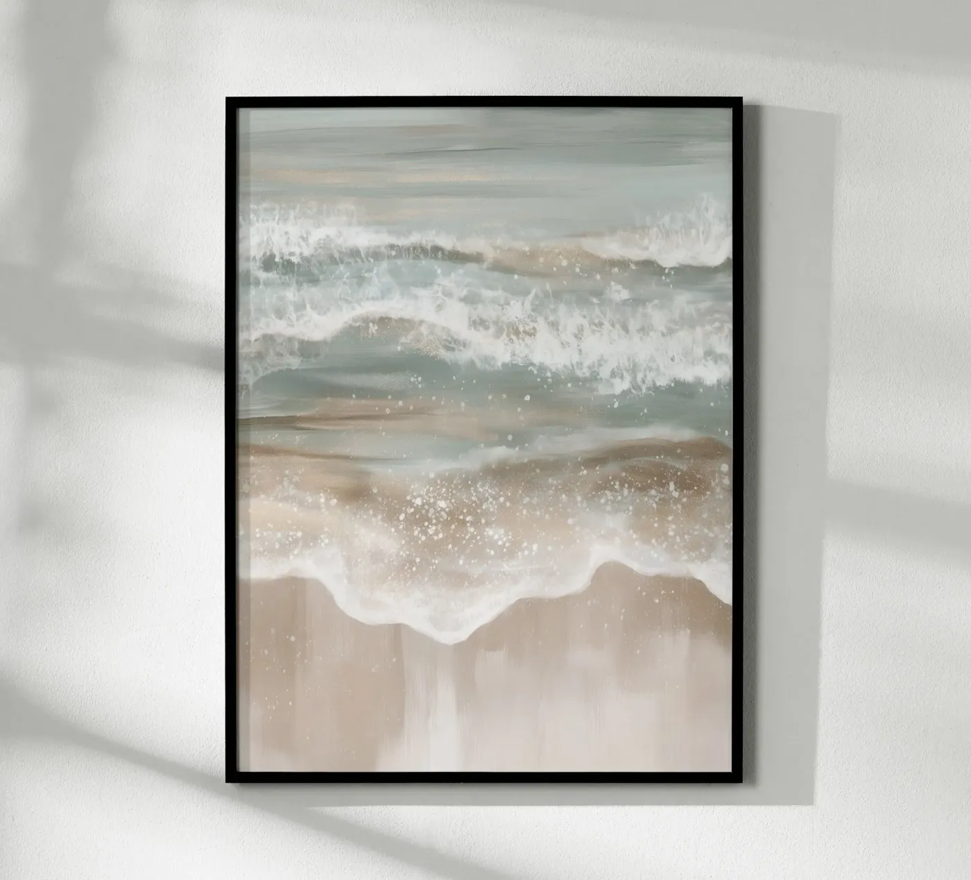 abstract wave magic poster by Carinaprint