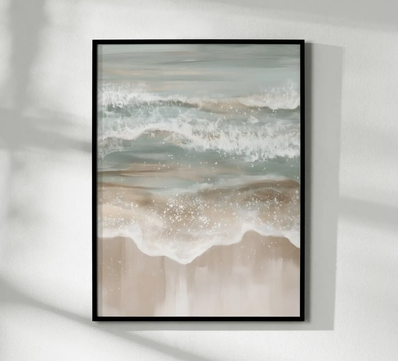 abstract wave magic poster by Carinaprint