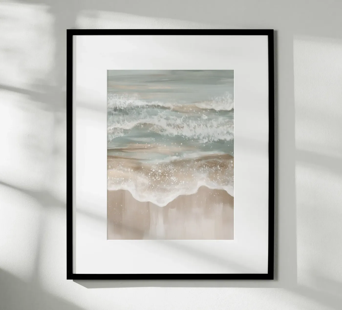 abstract wave magic poster by Carinaprint