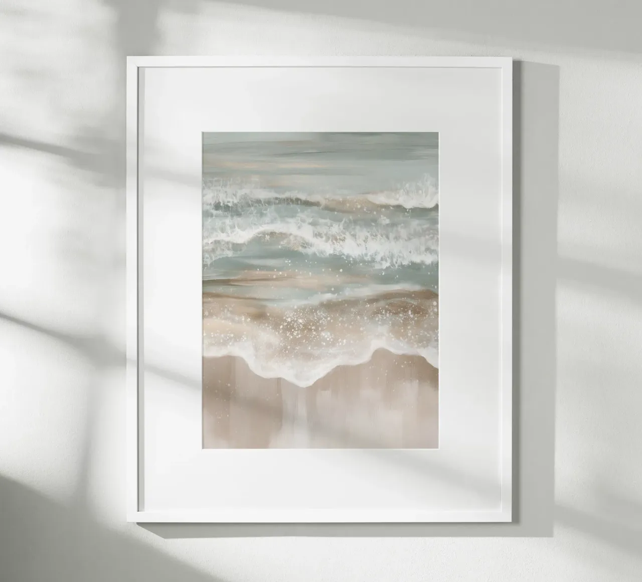 abstract wave magic poster by Carinaprint