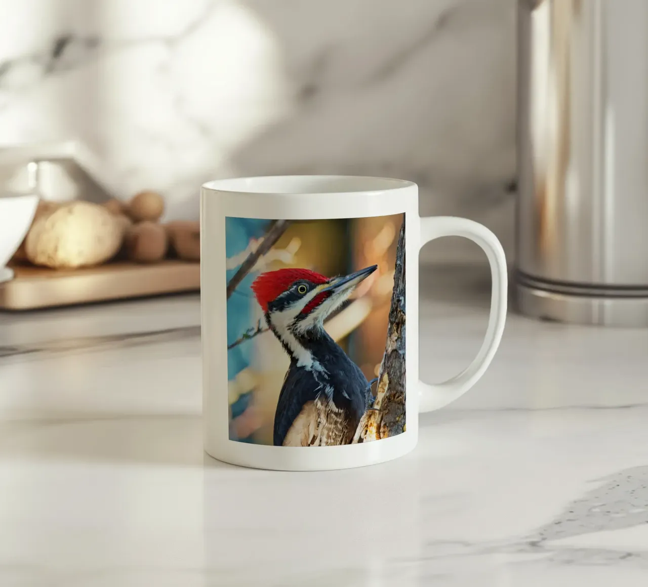 Ritmo sull'albero tazza in ceramica da Nature's Palette