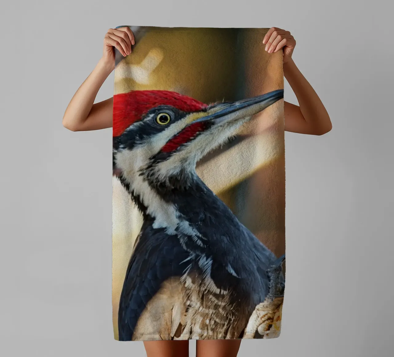 Rhythm on the Tree towel by Nature's Palette