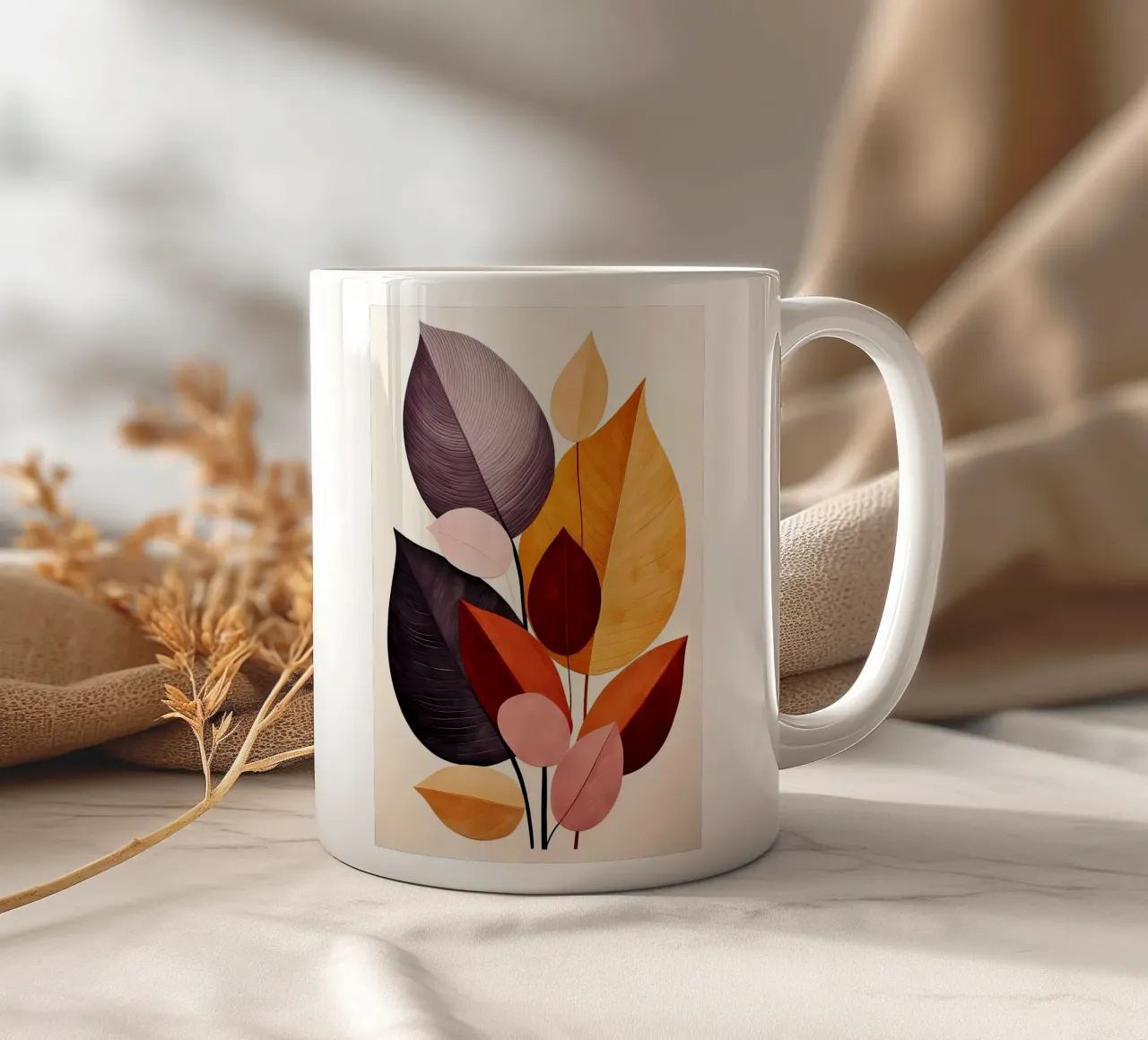 Botanico astratto tazza in ceramica da Jose